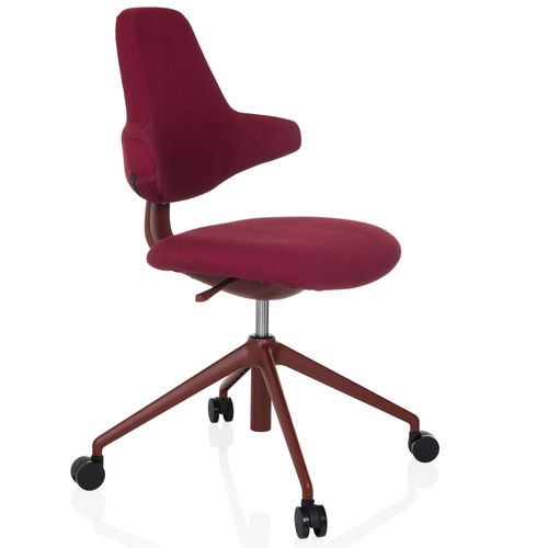 Chaise De Bureau Paliano Tissu Sans Accoudoirs