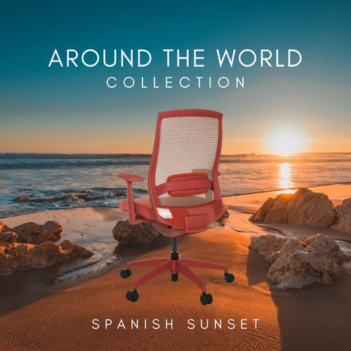 Fauteuil De Bureau Couleur Tissu/tissu Maille Accoudoirs Fournis (réglables En Hauteur)