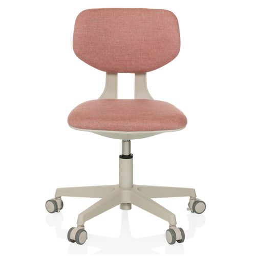 Chaise Pivotante Pour Des Enfants Kiddy Classic Tissu Rose Sans Accoudoirs