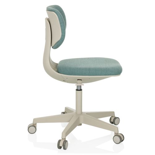 Chaise Pivotante Pour Des Enfants Kid Classic Tissu Bleu Sans Accoudoirs