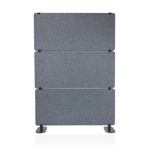 Cloison De Séparation Flexmiut Extend Tissu Gris