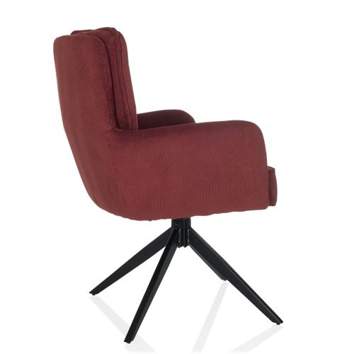 Chaise Rembourrée Tarugo Tissu Accoudoirs Compris