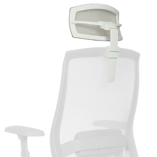 Appuie-tête Colore Kopfstuetze Plastique Blanc