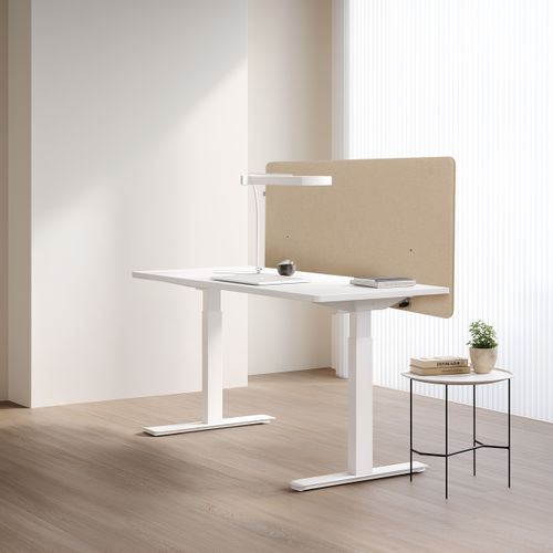 Cloison De Table Flexmiut D1 Aluminium Beige