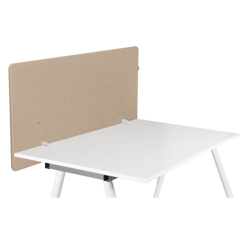 Cloison De Table Flexmiut D1 Aluminium Beige