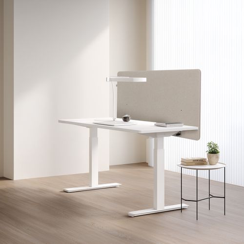 Cloison De Table Flexmiut D1 Aluminium Taupe