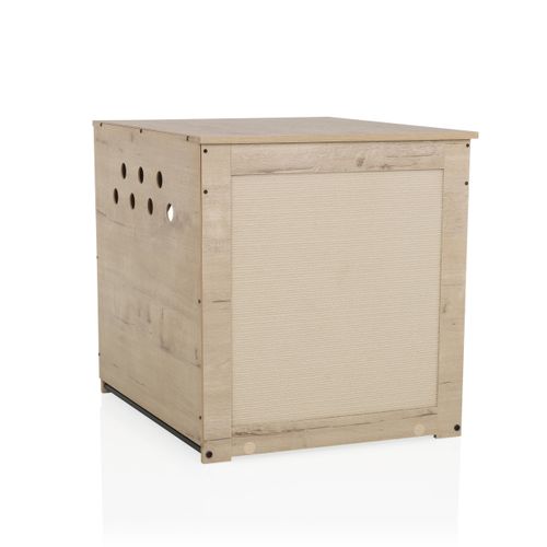 Maison Pour Chat Kitty Pawbox 1 Mdf, Laminé Chêne