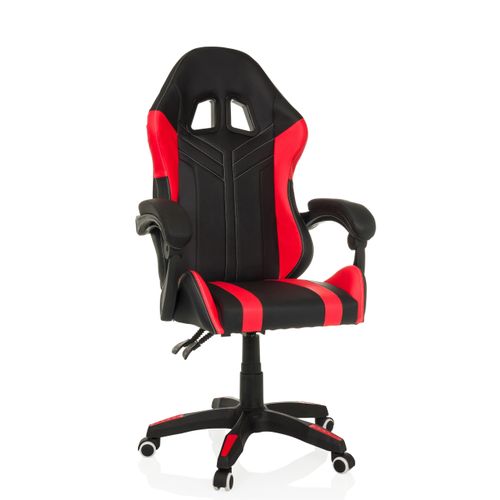 Fauteuil Gamer Gamebreaker W02 Simili Noir/rouge Accoudoirs Fournis, Surface Toucher Doux