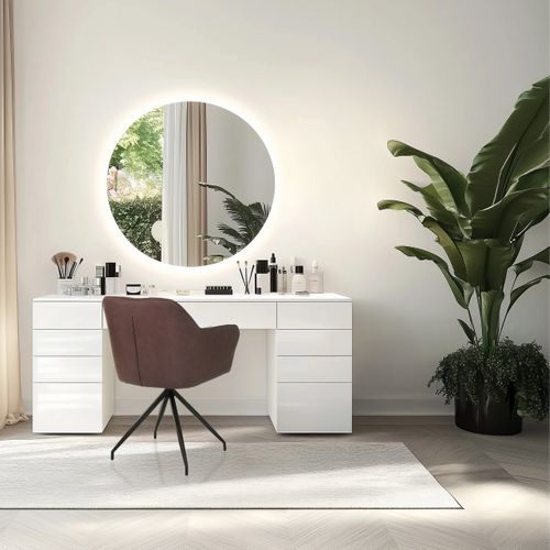 Chaise De Salle à Manger Elverum Spu Simili Marron Foncé