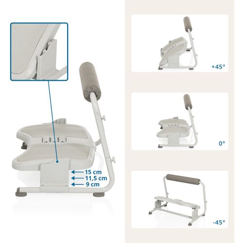 Repose-pieds Podi Fmw Plastique Gris Lumière