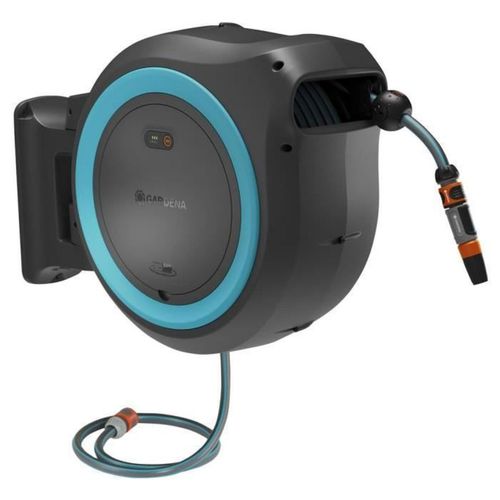 Dévidoir Mural - Powerroll XL - 18v - Longueur 35m - Tuyau 13mm