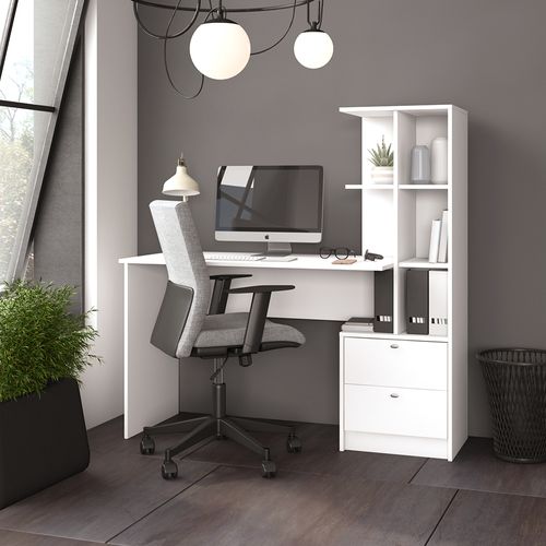 Bureau Denton 36690 Blanc 136x55cm