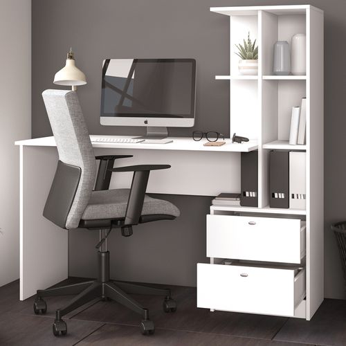 Bureau Denton 36690 Blanc 136x55cm