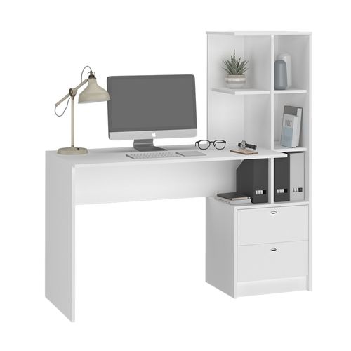 Bureau Denton 36690 Blanc 136x55cm