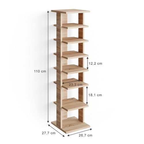 Armoire à Chaussures Sara 36793 Sonoma 26.7x110cm