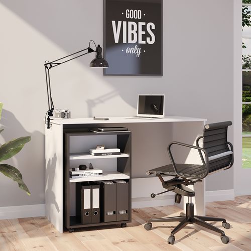 Caisson Roulant , Anthracite, 59.4x52.6cm