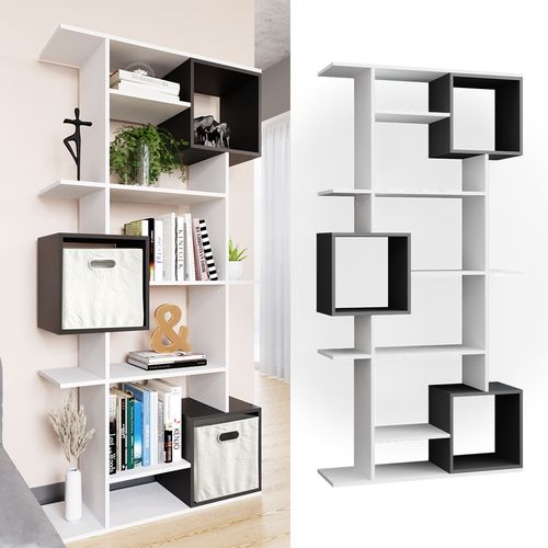 Meuble De Rangement Cube Cube 36773 Blanc/anthracite 92x187.7cm