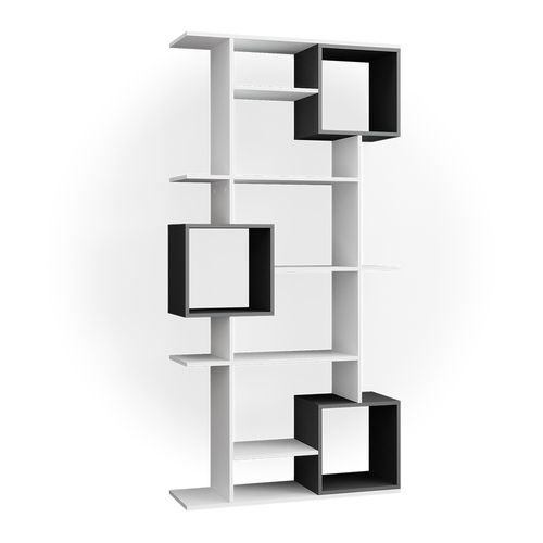 Meuble De Rangement Cube Cube 36773 Blanc/anthracite 92x187.7cm