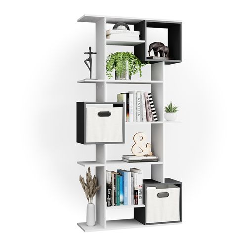 Meuble De Rangement Cube Cube 36773 Blanc/anthracite 92x187.7cm