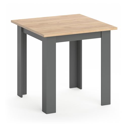 Table De Salle à Manger Karlos 36815 Chêne De Force Doré 80x80cm