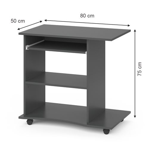Bureau Harm 36914 Anthracite 80x50cm