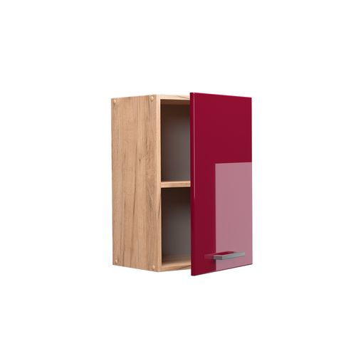 Elément Haut De Cuisine R-line 37143 Rouge Brillant 40cm