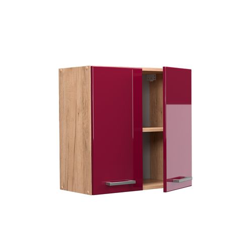 Elément Haut De Cuisine R-line 37144 Rouge Brillant 60cm