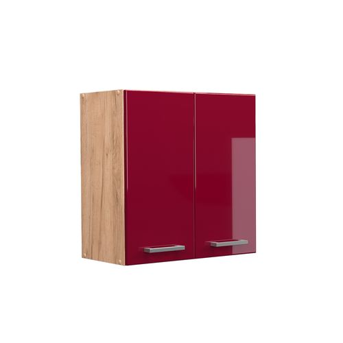 Elément Haut De Cuisine R-line 37144 Rouge Brillant 60cm