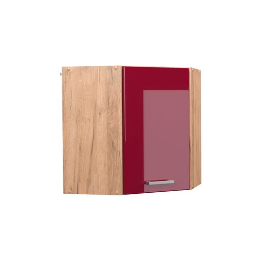 Elément Haut De Cuisine R-line 37147 Rouge Brillant 57cm