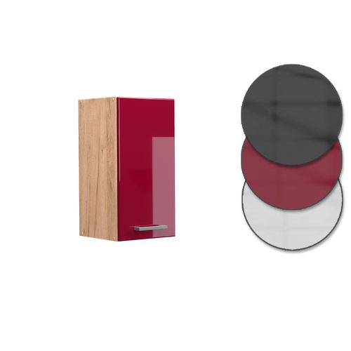 Elément Haut De Cuisine R-line 37150 Rouge Brillant 30cm