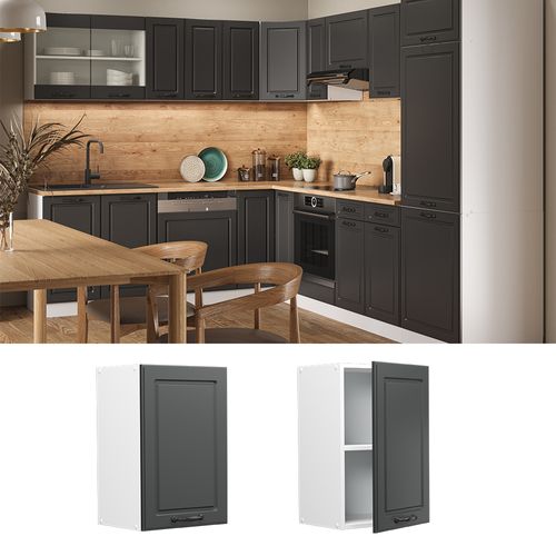 Elément Haut De Cuisine R-line 37241 Anthracite Campagne 40cm