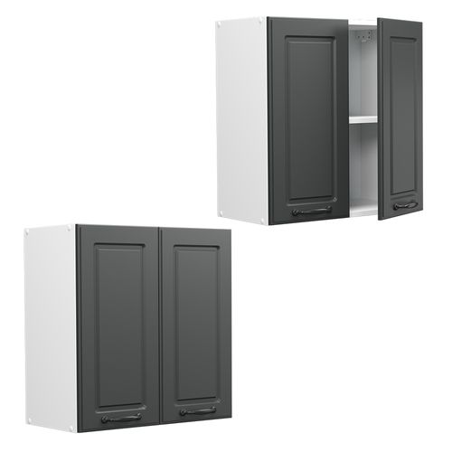 Elément Haut De Cuisine R-line 37242 Anthracite Campagne 60cm