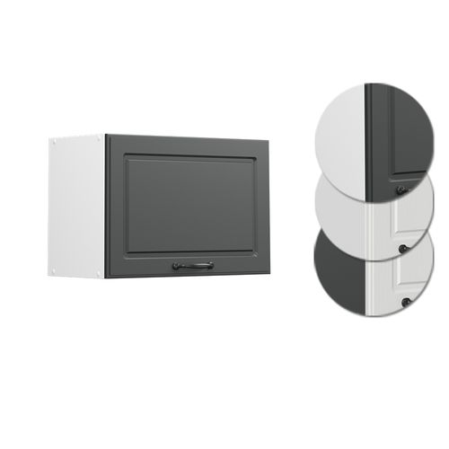 Elément Haut De Cuisine R-line 37243 Anthracite Campagne 60cm Plat