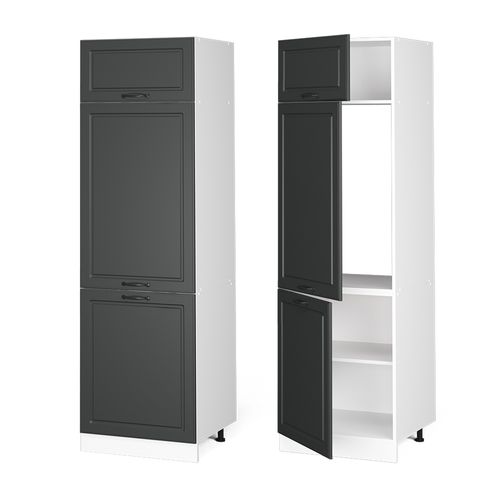 Armoire Pour Frigo R-line 37246 Anthracite Campagne 60cm