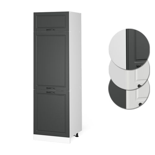 Armoire Pour Frigo R-line 37246 Anthracite Campagne 60cm
