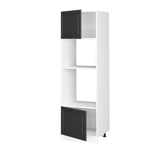 Armoire Micro-ondes R-line 37247 Anthracite Campagne 60cm