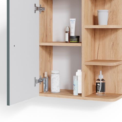 Armoire Murale De Salle De Bain Fynn, Vert, 47.2x59.2cm