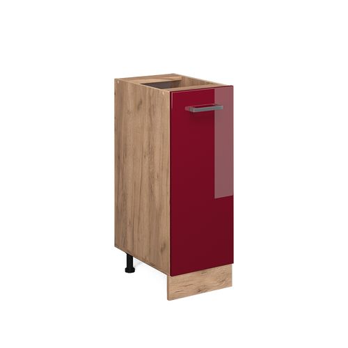 Meuble De Cuisine R-line 37484 Rouge Brillant 30cm Sans Pt
