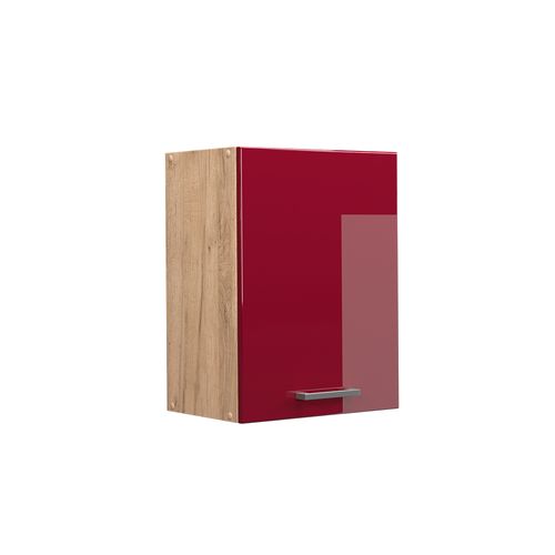 Elément Haut De Cuisine R-line 37487 Rouge Brillant 45cm