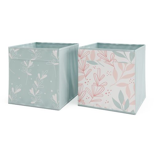 Boîte Pliante 37055 Turquoise 30x30cm Set De 2