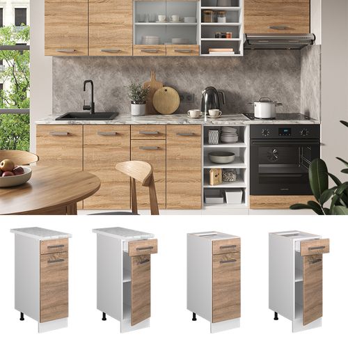 Meuble Cuisine R-line 37717 Sonoma 30cm , Pt Marbre