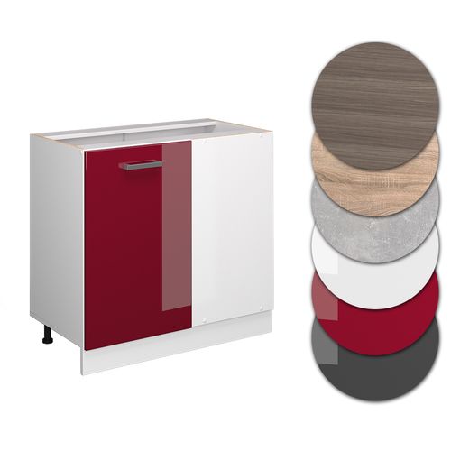 Meuble Dangle R-line 37749 Rouge Brillant 86cm Sans Pt