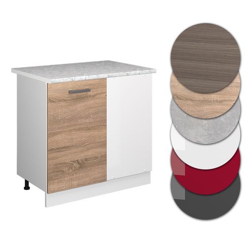 Meuble Dangle R-line 37758 Sonoma 86cm , Pt Marbre