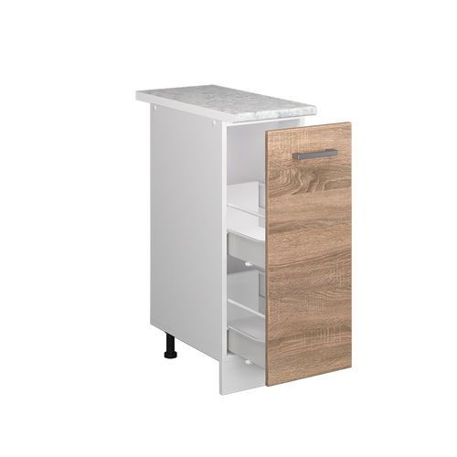 Meuble De Cuisine R-line 37772 Sonoma 30cm , Pt Marbre