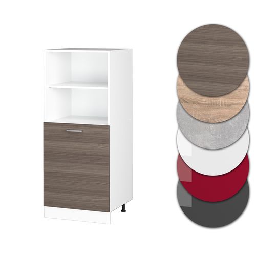 Meuble Pour Four R-line 37794 Gris Noble 60cm