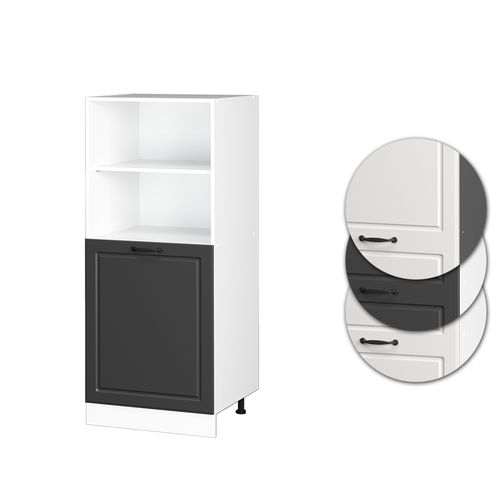 Meuble Pour Four R-line 37795 Anthracite Campagne 60cm