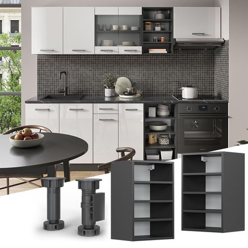 Armoire Suspendue R-line 37349 Anthracite 40cm