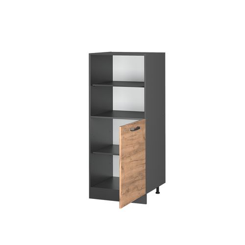 Meuble Pour Four R-line 37844 Chêne De Force Doré 60cm