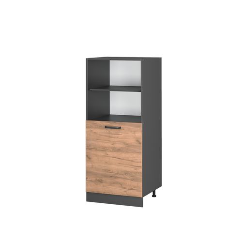 Meuble Pour Four R-line 37844 Chêne De Force Doré 60cm