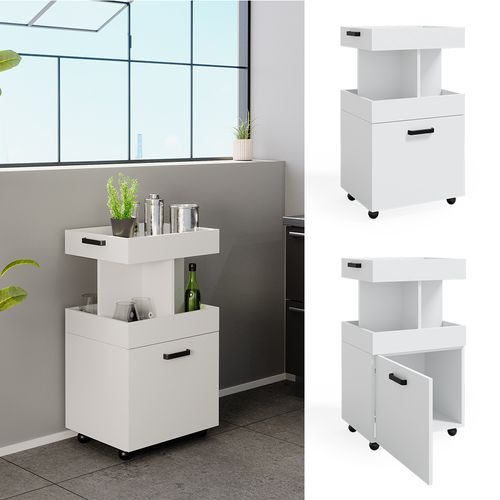 Caisson à Roulettes Kamber 37514 Blanc 50x88.6cm